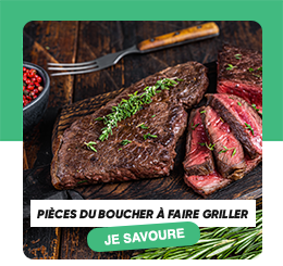 Pièce du boucher à faire griller